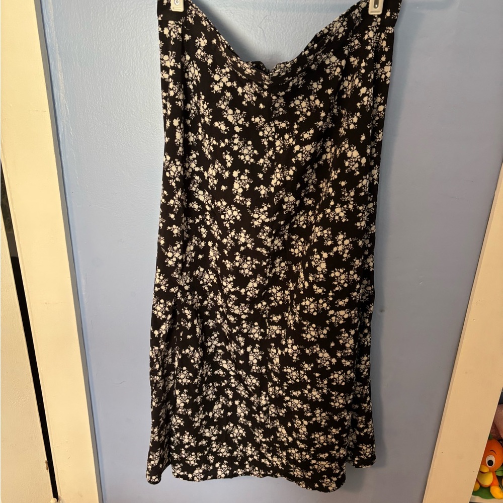 H&M Floral Print Maxi Skirt